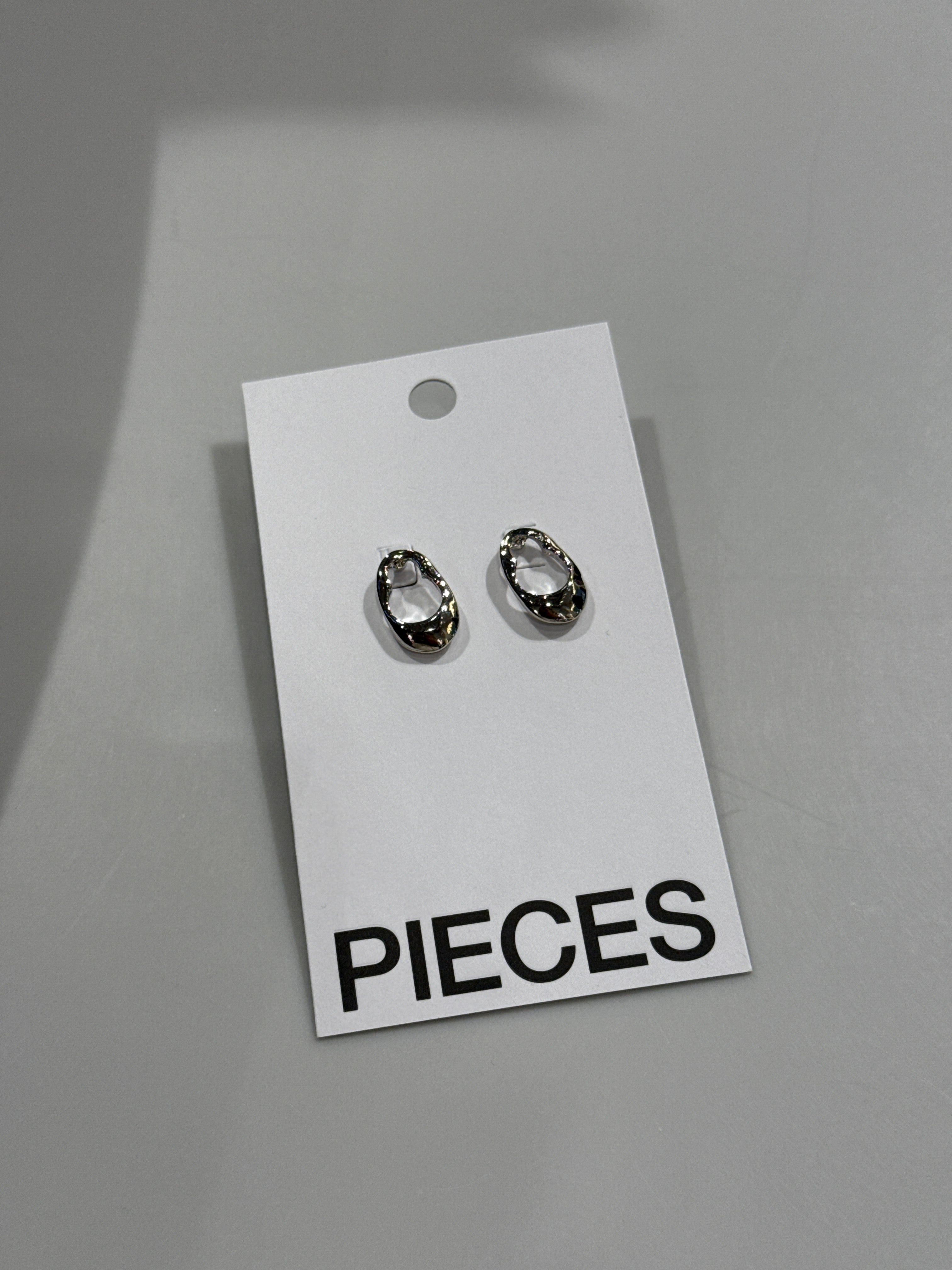 PCALLINA Earrings - Silver Colour